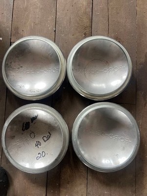 JDM FORD DELUXE Hub Caps Set of 4 (No Tires) - 画像 (2)