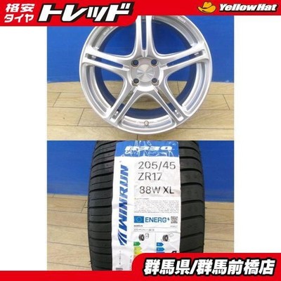 JDM Used 4-Wheel Set 17bridgestone Potenza Adrenaline SW005 summer tires + i (No Tires)