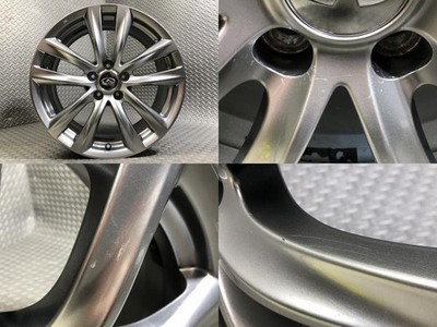 JDM Used Wheel 4-Book Set Nissan Y51/Late Model Fuga Genuine 18x8J +43 No Tires - Image 2