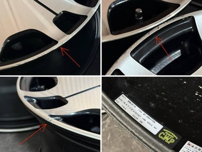 JDM RAYS BLACK FLEET DRAYTON 18x7.5J +48 5H114.3 Aluminum Wheel 4-Wheel Set U (No Tires) - 画像 (6)
