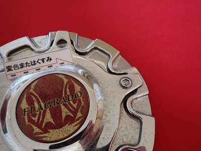 JDM 1 sheet FLAGRADO aftermarket used wheel center cap center cover em No Tires - Image 8