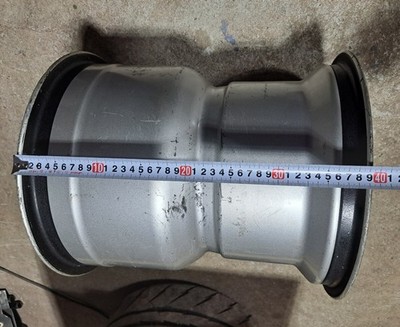 JDM BBS extra-wide wheels approximately 40 cm in total width center ro No Tires - Image 2