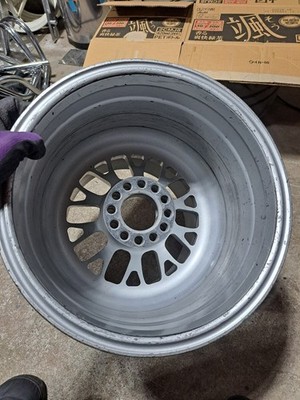 JDM BBS extra-wide wheels approximately 40 cm in total width center ro No Tires - Image 6