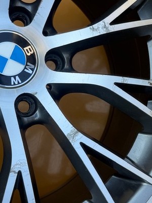 JDM Excellent condition BMW genuine 3 5 and 6 series 18x8J wheels E90 No Tires - Image 7