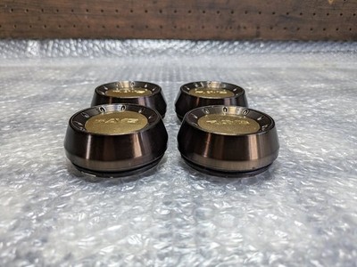 JDM RAYS Volk Racing Center Cap High Type 4 Individual Bronze Disconti No Tires - Image 5