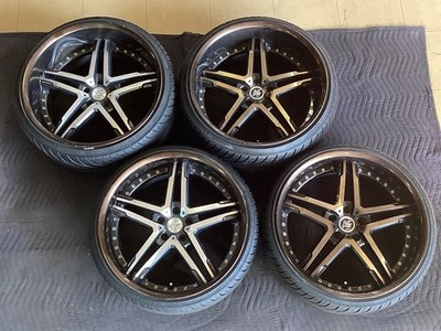 JDM WORK VS-RS 20x9/10JJ +9/-17 5H PCD114.3 Naankan NS-II 225/30ZR20/2 (No Tires)