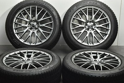 JDM Used Hot Stuff wheel set 4-piece set 19x8.0J +42 PCD 114.3 225 (No Tires) - 画像 (2)
