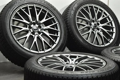 JDM Used Hot Stuff wheel set 4-piece set 19x8.0J +42 PCD 114.3 225 (No Tires) - 画像 (3)