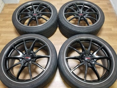 JDM Rare188J +45 & 8.5J +44 PCD100 RAYS G25 forging Rays Brembo STI 86 No Tires
