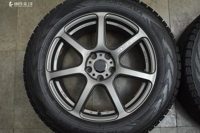 JDM For replacement WORK emotion T7R 18in 7.5J +38 PCD114.3 Yokohama I No Tires - Image 3