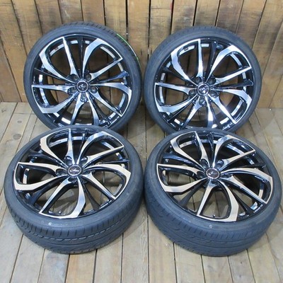 JDM Weds Leonis TE 198J+50 Goodyear Eagle LS EXE 225/35R19 2021 Tire a No Tires - Image 2