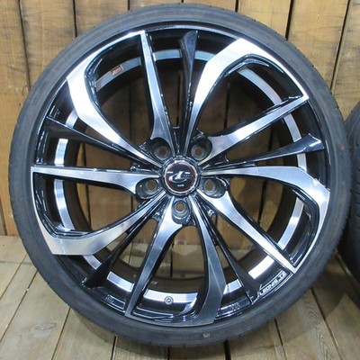 JDM Weds Leonis TE 198J+50 Goodyear Eagle LS EXE 225/35R19 2021 Tire a No Tires - Image 3