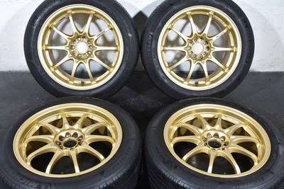 JDM RAYS VOLK RACING CE28N 17-inchForgedPCD100 8J +44Michelin ENERGY M (No Tires)