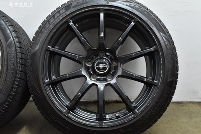 JDM Excellent Tread Depth VRX3Schneider 18in 8J +45 PCD114.3 Bridgesto No Tires - Image 6