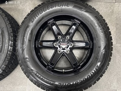 JDM Excellent Tread Depth Weds Keeler Tactics 18in 8J +25 PCD139.7 Bri No Tires - Image 4