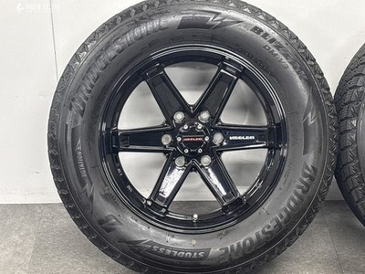JDM Excellent Tread Depth Weds Keeler Tactics 18in 8J +25 PCD139.7 Bri No Tires - Image 5