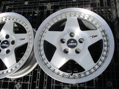 JDM Rare 3P JAOS Star-shaped wheels 165 holes 114.3mm bolt pattern 6.5 No Tires - Image 2