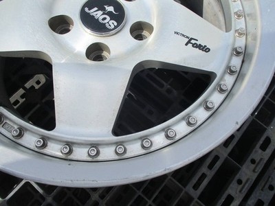 JDM Rare 3P JAOS Star-shaped wheels 165 holes 114.3mm bolt pattern 6.5 No Tires - Image 5