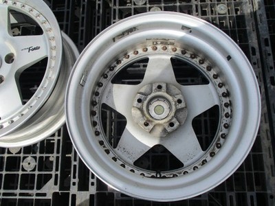 JDM Rare 3P JAOS Star-shaped wheels 165 holes 114.3mm bolt pattern 6.5 No Tires - Image 6