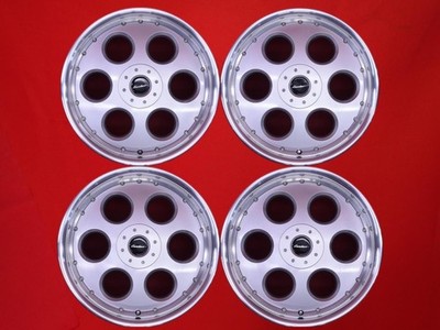 JDM Out of print rare Euro Heart ND6 used aluminum wheels 4-book 9/10J No Tires
