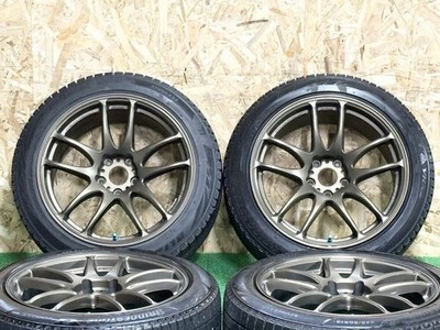 JDM WORK EMOTION Kiwami 18in 8.5J +30 9.5J +20 PCD114.3 VRX2 225/50R18 No Tires