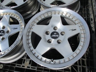 JDM Rare 3P JAOS Star-shaped wheels 165 holes 114.3mm bolt pattern 6.5 No Tires - Image 2