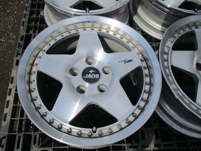JDM Rare 3P JAOS Star-shaped wheels 165 holes 114.3mm bolt pattern 6.5 No Tires - Image 3