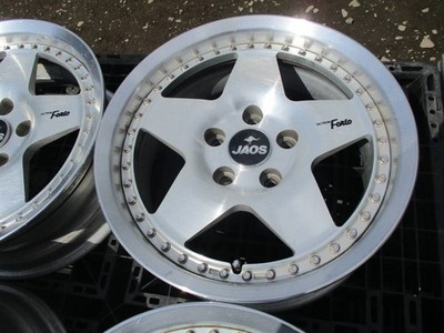 JDM Rare 3P JAOS Star-shaped wheels 165 holes 114.3mm bolt pattern 6.5 No Tires - Image 5