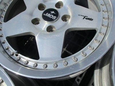 JDM Rare 3P JAOS Star-shaped wheels 165 holes 114.3mm bolt pattern 6.5 No Tires - Image 6