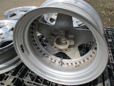 JDM Rare 3P JAOS Star-shaped wheels 165 holes 114.3mm bolt pattern 6.5 No Tires - Image 8