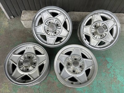JDM Black Modra 14x6J+22 4H-114.3 Magnesium for older cars like the To No Tires