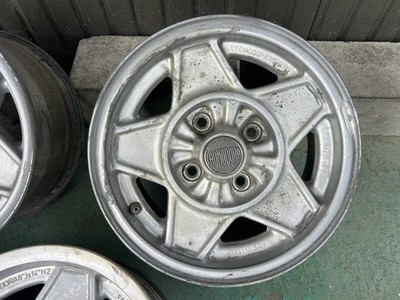 JDM Black Modra 14x6J+22 4H-114.3 Magnesium for older cars like the To No Tires - Image 3