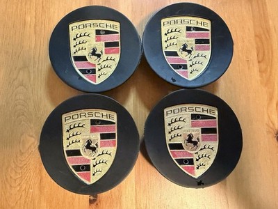 JDM Genuine Porsche Center Caps 4 Individual Made in ItalyPORSCHE No Tires