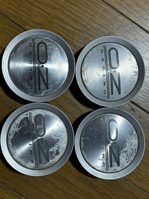 JDM OZ RACING Opera Aftermarket Used Wheel Center Caps 4 Center Covers No Tires