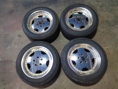 JDM Rare Mercedes-Benz Dish Wheels 16-inch +21 offset 4-Way taken from No Tires