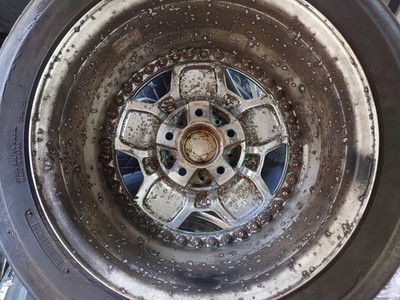 JDM Rare Mercedes-Benz Dish Wheels 16-inch +21 offset 4-Way taken from No Tires - Image 7