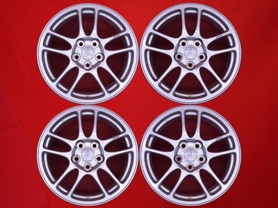 JDM MITSUBISHI Lancer Evolution 9 IX Genuine Used Aluminum Wheels 4Boo (No Tires)