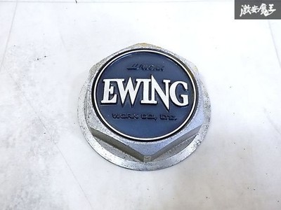 JDM WORK EWING Wheel Center Cap 1 piece 10cm diameter Early Model Rare (No Tires)