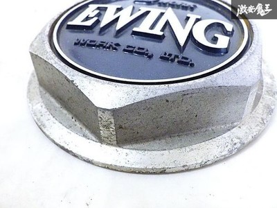 JDM WORK EWING Wheel Center Cap 1 piece 10cm diameter Early Model Rare (No Tires) - 画像 (3)