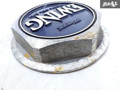 JDM WORK EWING Wheel Center Cap 1 piece 10cm diameter Early Model Rare (No Tires) - 画像 (4)