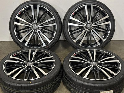 JDM Used KYOHO 4-Wheel Set 18x7.0J +48 PCD 100 215/40R18 89W tires D (No Tires) - 画像 (2)