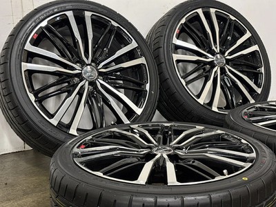 JDM Used KYOHO 4-Wheel Set 18x7.0J +48 PCD 100 215/40R18 89W tires D (No Tires) - 画像 (3)