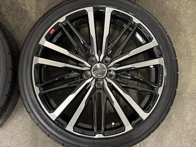 JDM Used KYOHO 4-Wheel Set 18x7.0J +48 PCD 100 215/40R18 89W tires D (No Tires) - 画像 (5)