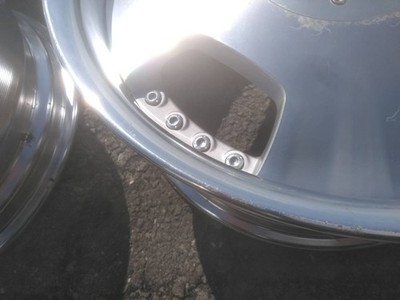 JDM Rare Size Deep Rim PCD 100 4H 4 holes 5H 5 holes Multi-purpose WOR (No Tires) - 画像 (3)