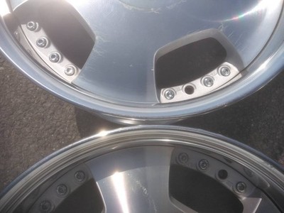JDM Rare Size Deep Rim PCD 100 4H 4 holes 5H 5 holes Multi-purpose WOR (No Tires) - 画像 (8)