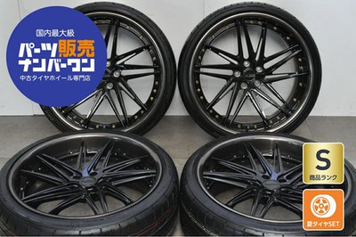 JDM Used T&T FORGED 4-Wheel Set: 21x9.0J +25 21x10.0J +30 PCD 112 (No Tires)