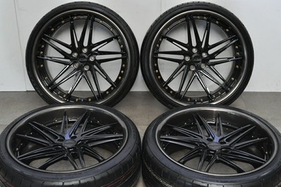 JDM Used T&T FORGED 4-Wheel Set: 21x9.0J +25 21x10.0J +30 PCD 112 (No Tires) - 画像 (2)