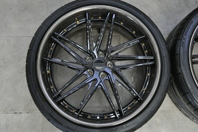 JDM Used T&T FORGED 4-Wheel Set: 21x9.0J +25 21x10.0J +30 PCD 112 (No Tires) - 画像 (6)
