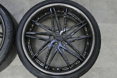 JDM Used T&T FORGED 4-Wheel Set: 21x9.0J +25 21x10.0J +30 PCD 112 (No Tires) - 画像 (7)