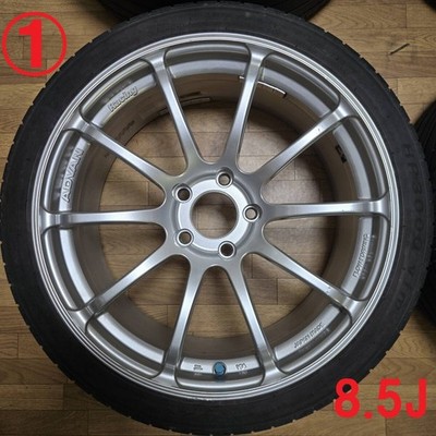 JDM Rare198.5J +35 & 9.5J +50 PCD120 BMW ADVAN Racing RSⅡ Advan RS2 F3 No Tires - Image 2
